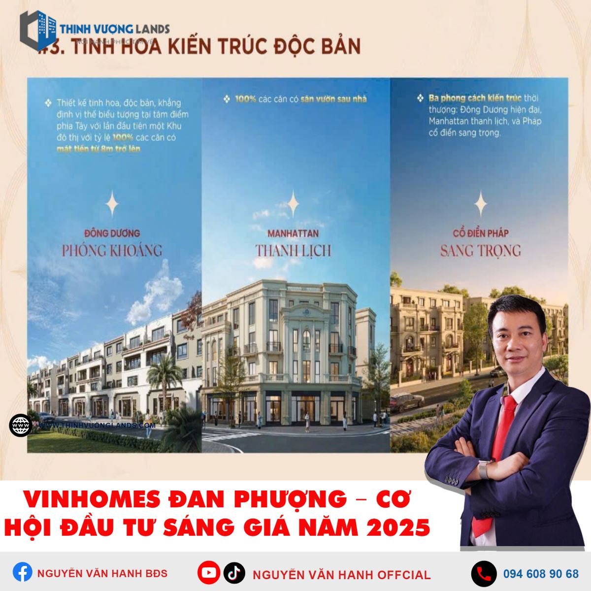 Vinhomes Đan Phượng – Tâm Điểm Đầu Tư Khi Thị Trường BĐS Phục Hồi