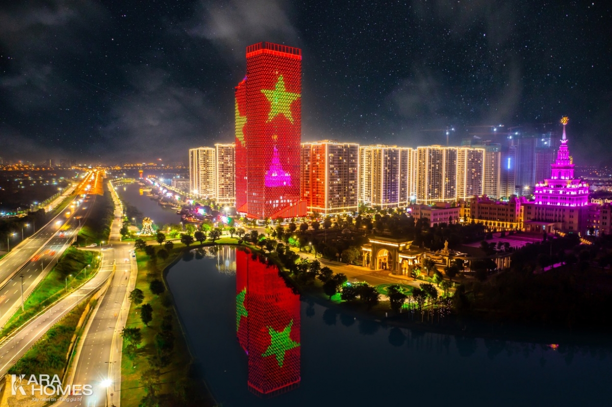 Biệt thự Ngọc Trai Vinhomes Ocean Park NT18-xx nằm trong dãy phố với những cư dân tinh hoa đã về ở