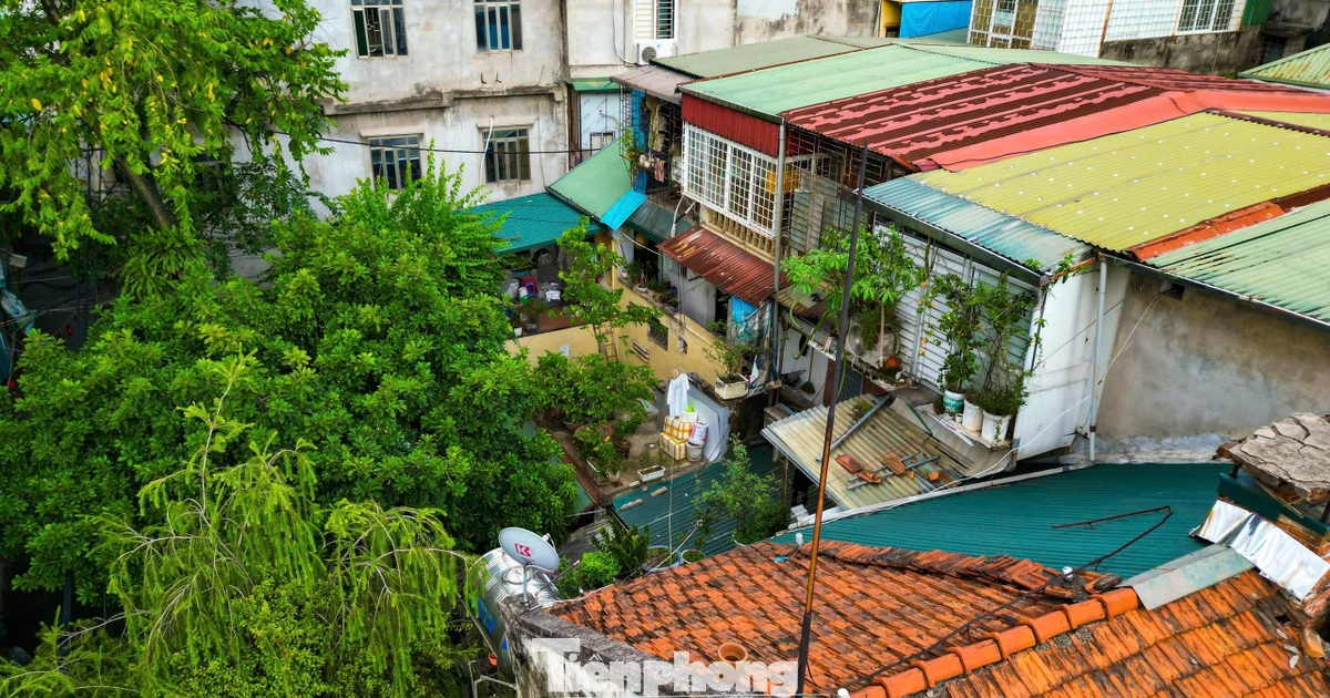 Bên trong khu tập thể Trương Định sau hơn 50 năm sử dụng