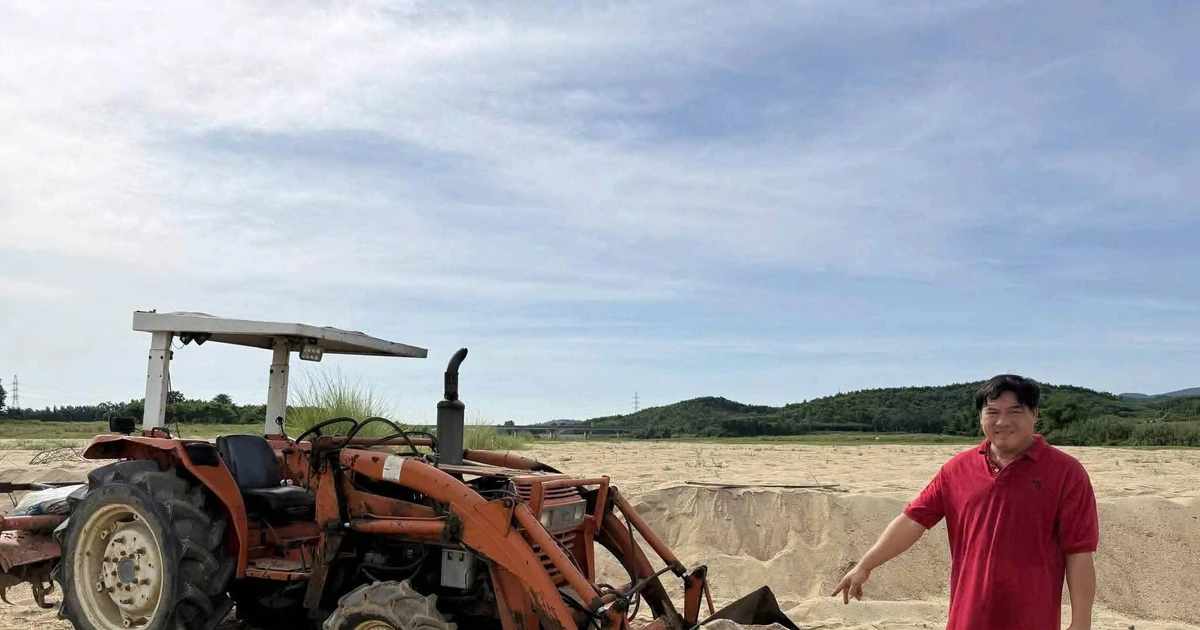 Bị khởi tố vì tự ý khai thác hơn 1.700 m³ cát tại bãi bồi trên sông ở Đà Nẵng