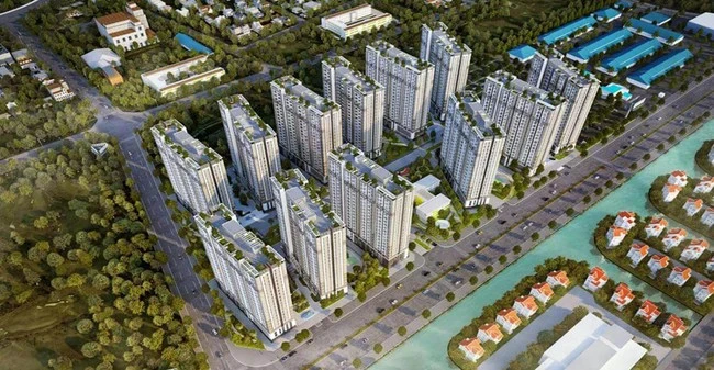 Cận cảnh khu đất xây 12 toà nhà ở xã hội ngay sát khu 'nhà giàu' Hà Nội
