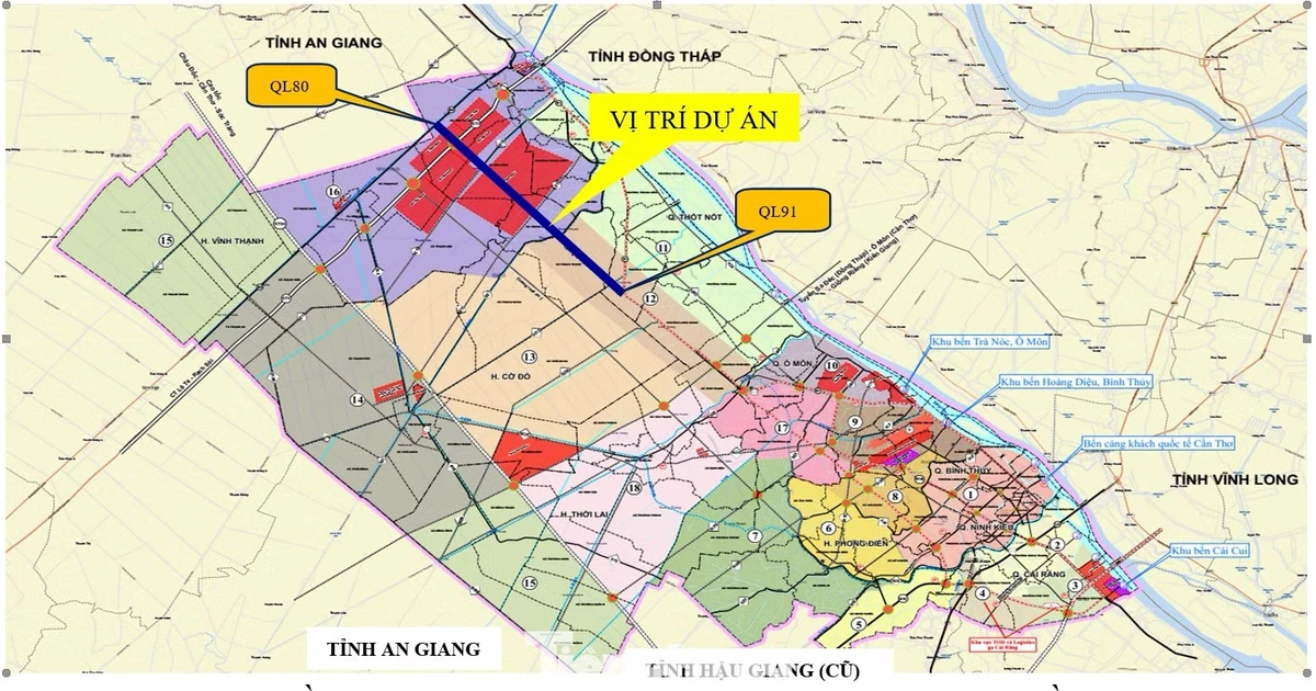 Cần Thơ thông qua dự án đường Vành đai phía Tây hơn 10.600 tỷ đồng