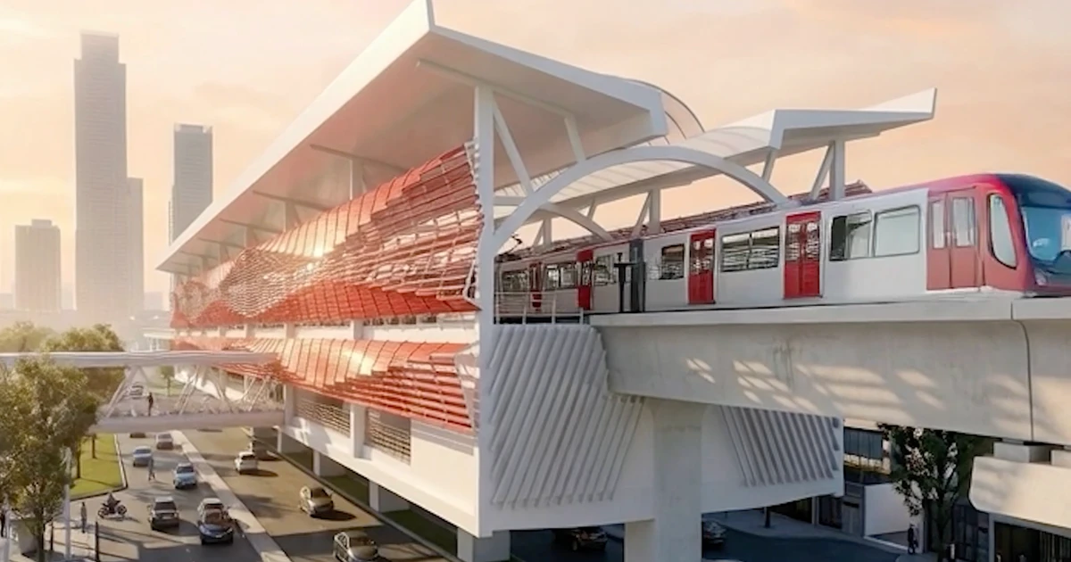 Diện mạo nhà ga của tuyến metro hơn 55.000 tỷ vừa được khởi công ở TPHCM