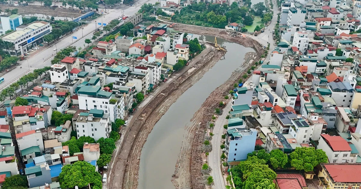 Dự án cải tạo hạ lưu sông Kim Ngưu gần 700 tỷ đồng giờ ra sao?