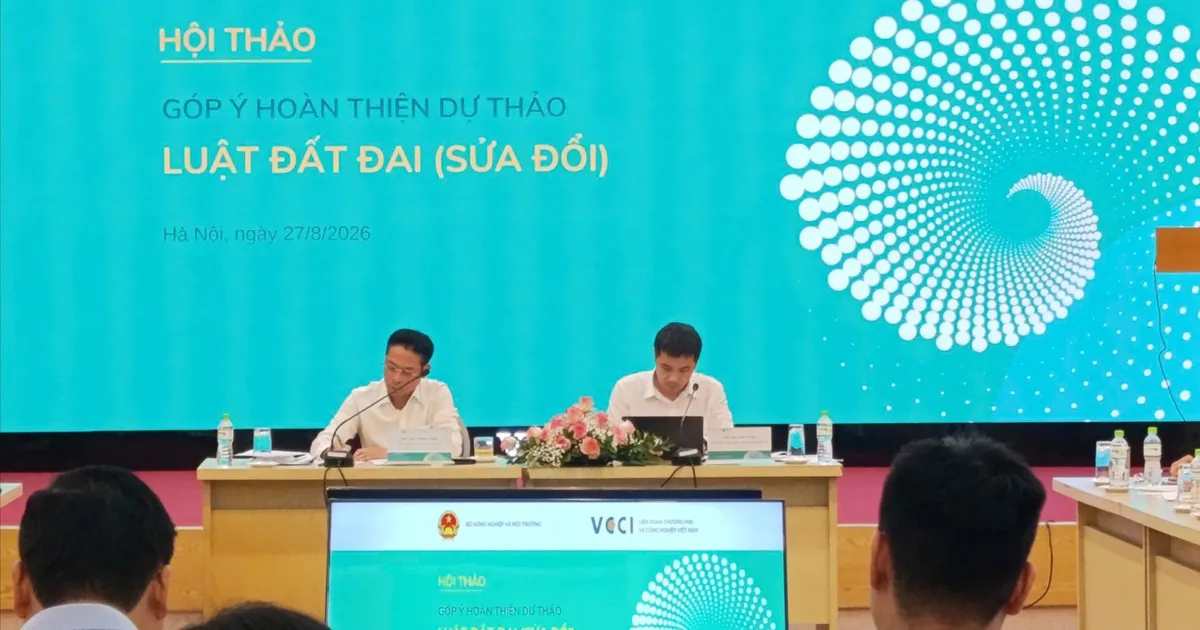 Dự thảo Luật Đất đai sửa đổi rút từ 260 xuống 106 điều