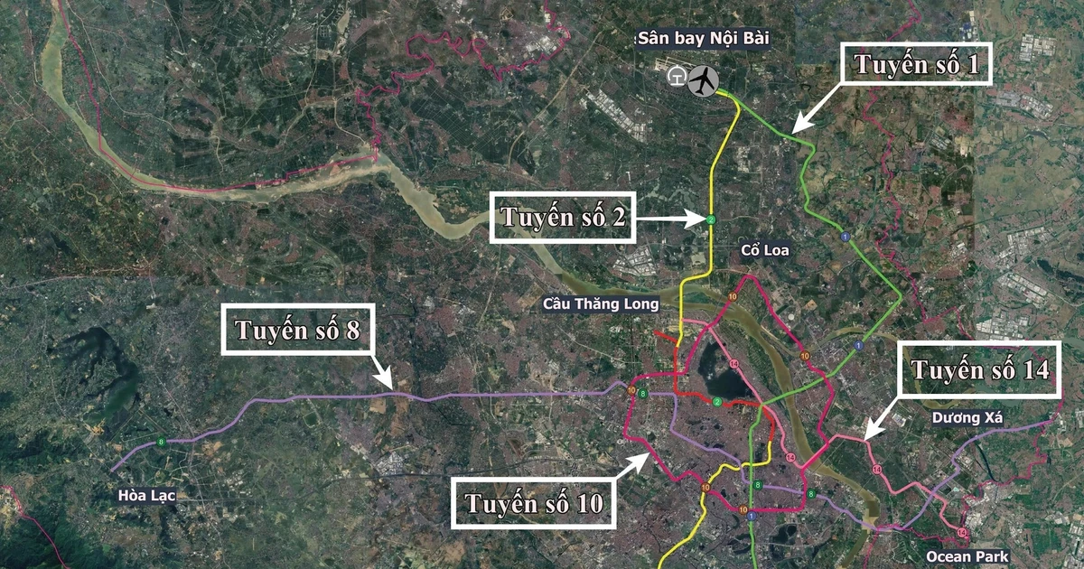 Hà Nội ‘chốt’ hợp đồng hơn 1 triệu tỷ đồng thực hiện cùng lúc 5 tuyến Metro