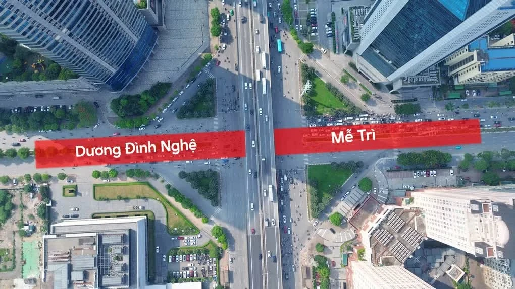 Hà Nội xén vỉa hè, chặt tỉa cây xanh xây hầm chui nghìn tỷ Dương Đình Nghệ - Mễ Trì