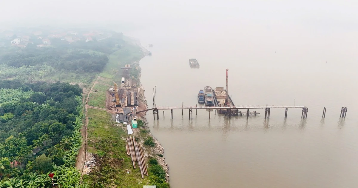 Hạn chót di dời tài sản tại bãi bồi để thực hiện dự án cầu Vân Phúc qua sông Hồng