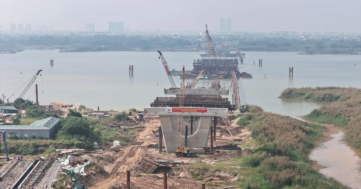 Hình hài cầu Thượng Cát sau một năm khởi công