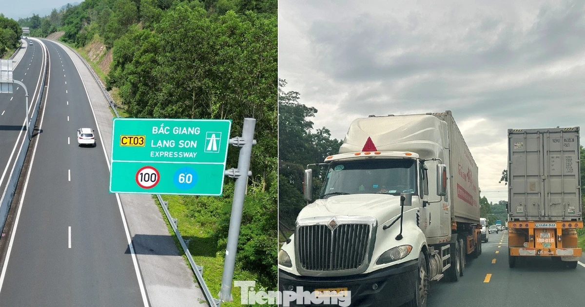 Nghịch lý: Cao tốc Bắc Giang - Lạng Sơn vắng tanh, xe chạy QL1A đông nghịt