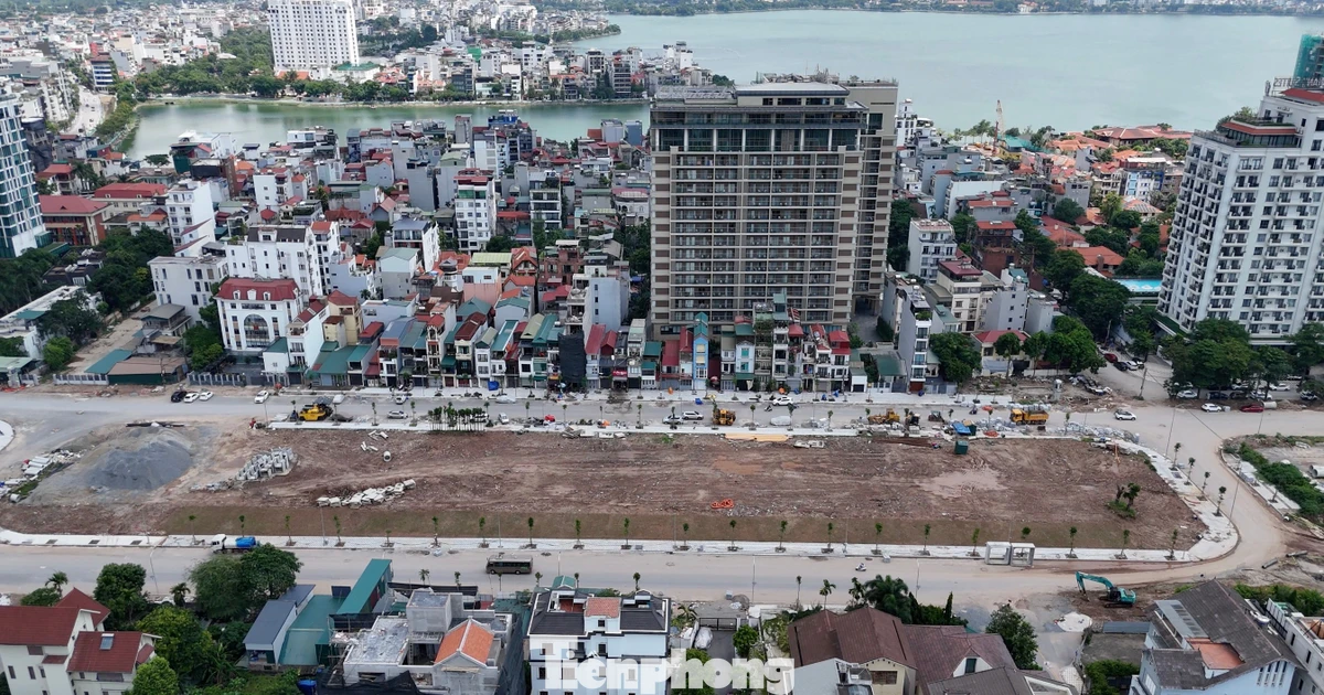 Tuyến đường trục cảnh quan, công viên văn hóa tâm linh ven Hồ Tây gấp rút về đích