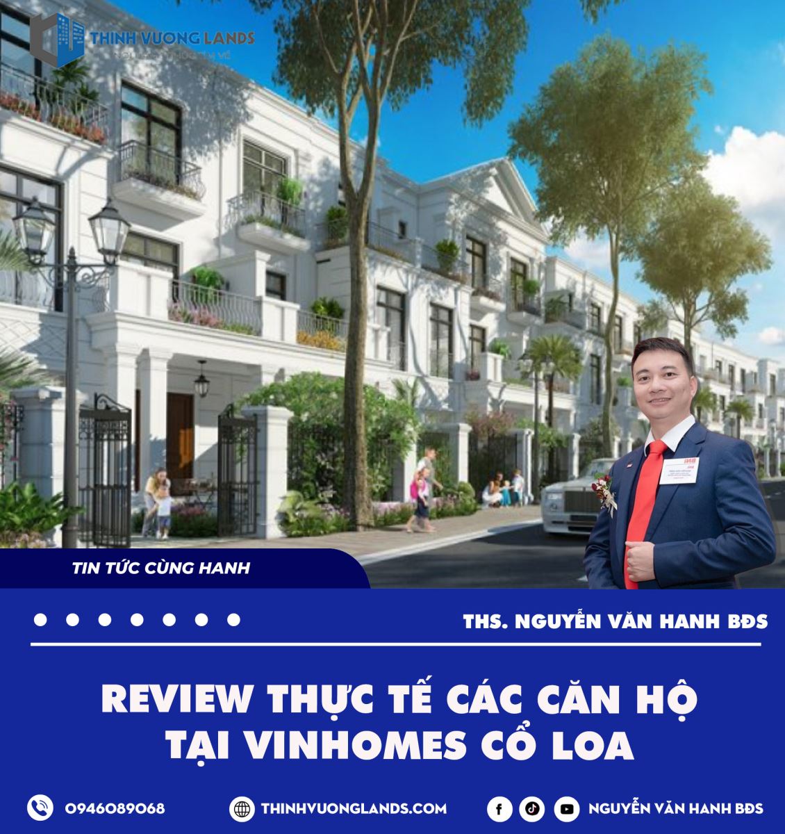 Review Thực Tế Các Căn Hộ Tại Vinhomes Cổ Loa
