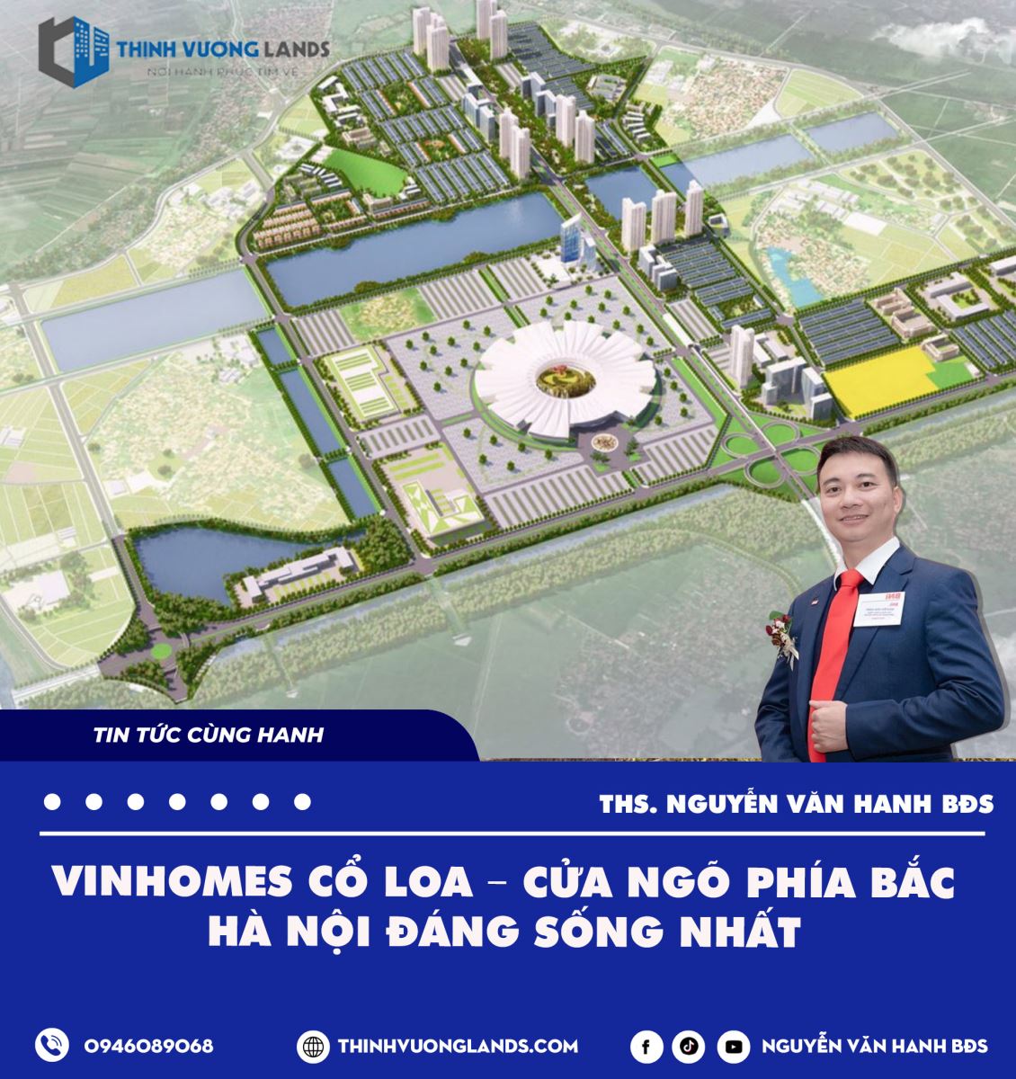 Vinhomes Cổ Loa – Cửa Ngõ Phía Bắc Hà Nội Đáng Sống Nhất