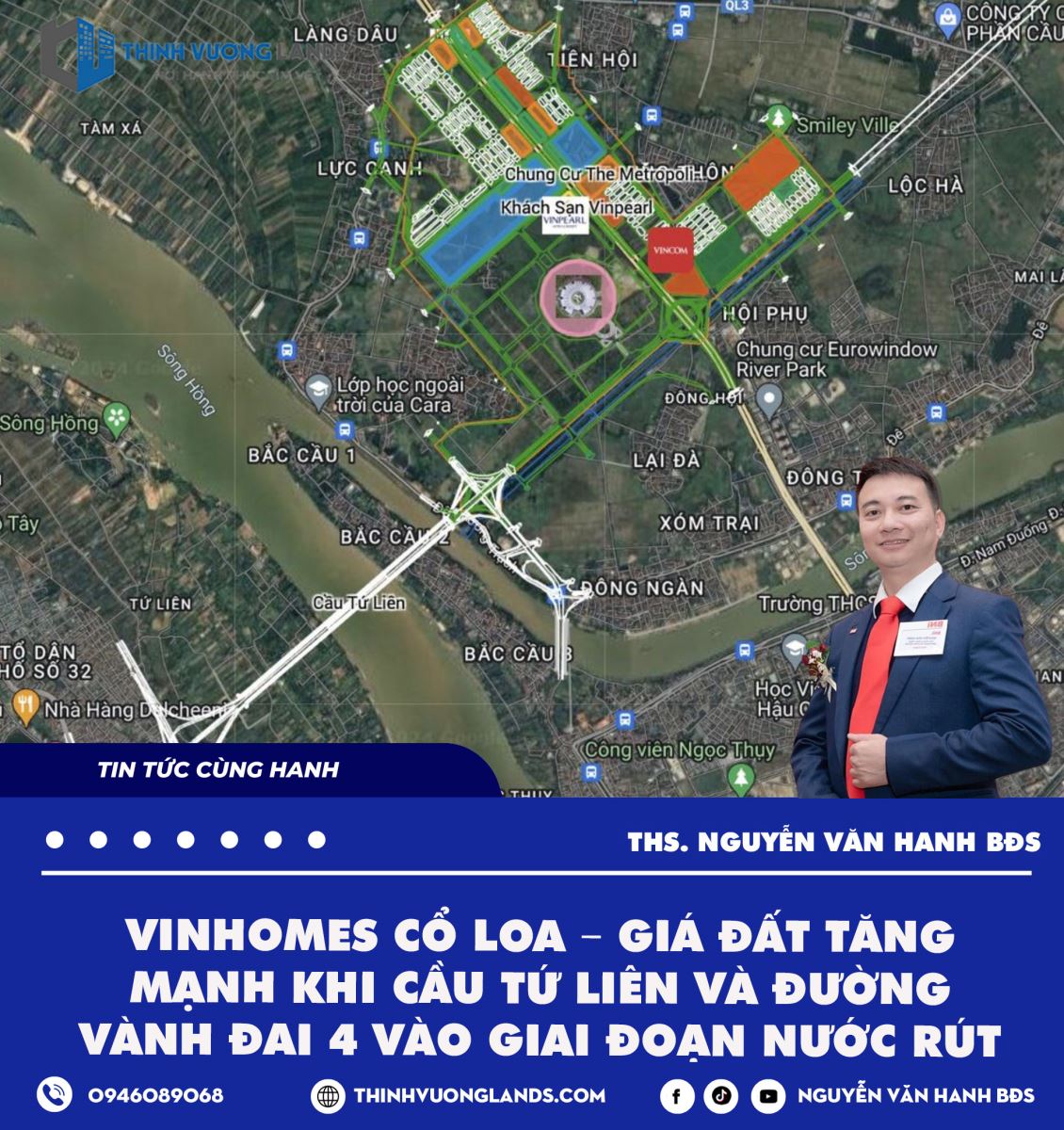 Vinhomes Cổ Loa – Giá Đất Tăng Mạnh