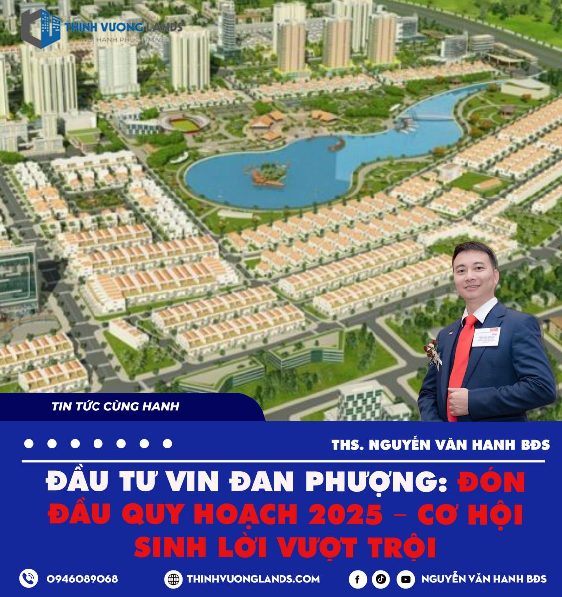 Đầu Tư Vin Đan Phượng: Đón Đầu Quy Hoạch 2025 – Cơ Hội Sinh Lời Vượt Trội