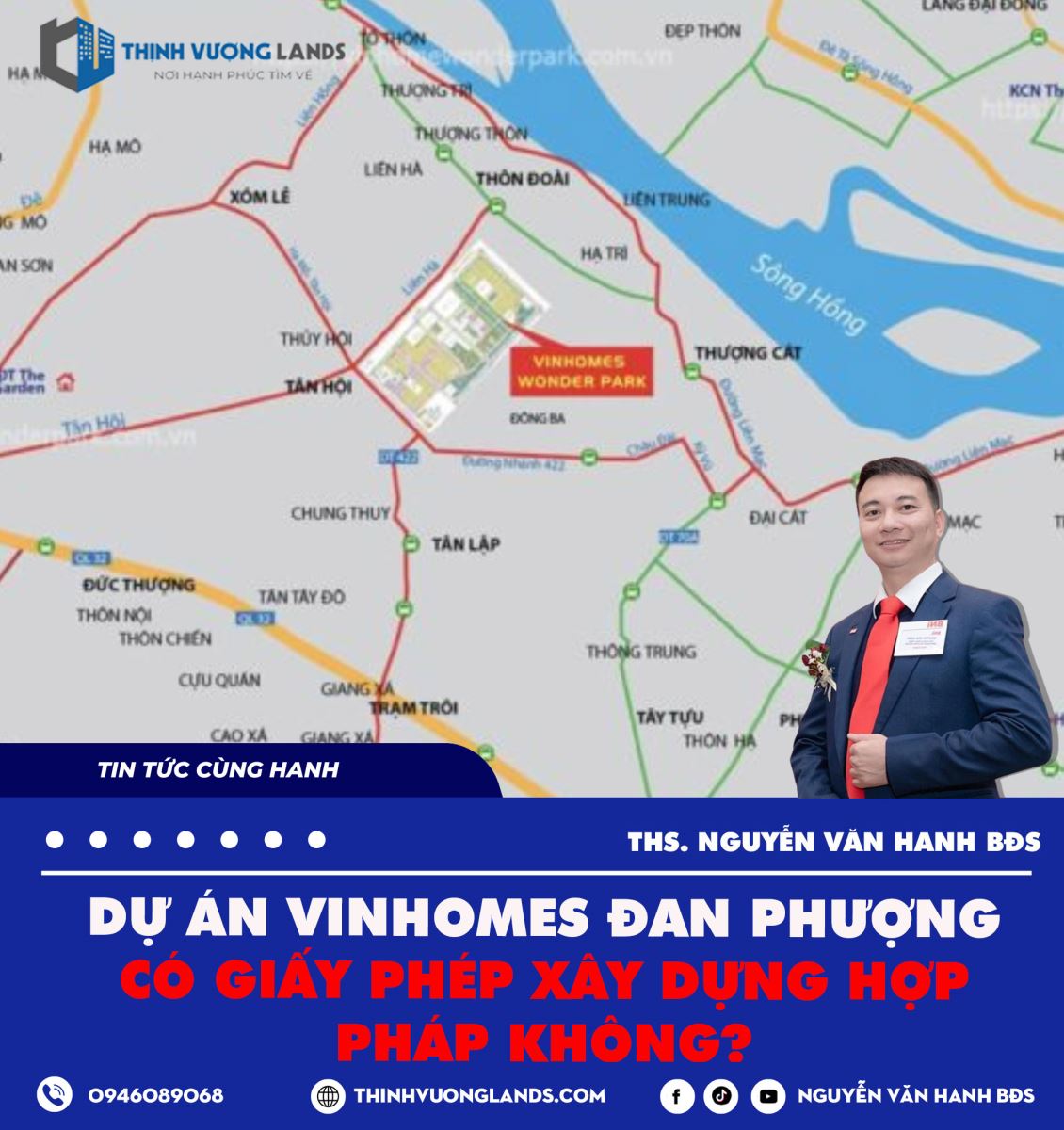 Dự án Vinhomes Đan Phượng có giấy phép xây dựng hợp pháp không?