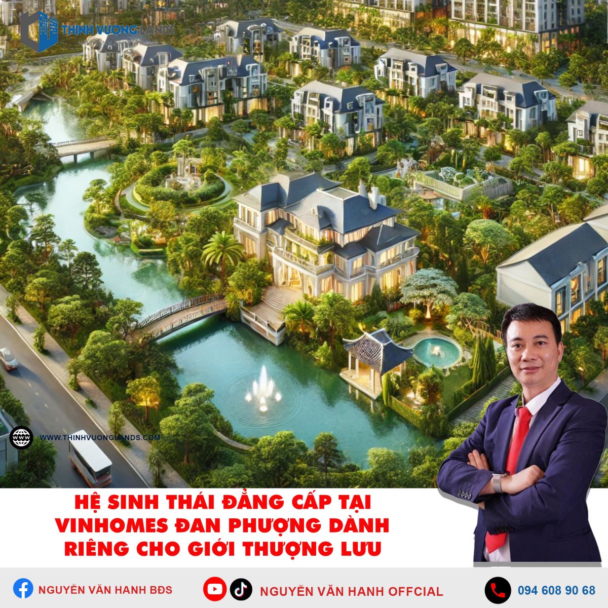 Hệ Sinh Thái Đẳng Cấp Tại Vinhomes Đan Phượng Dành Riêng Cho Giới Thượng Lưu