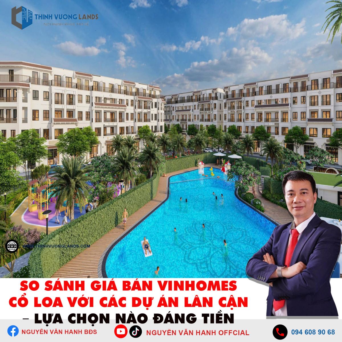 So sánh giá bán Vinhomes Cổ Loa với các dự án lân cận – Lựa chọn nào đáng tiền hơn?