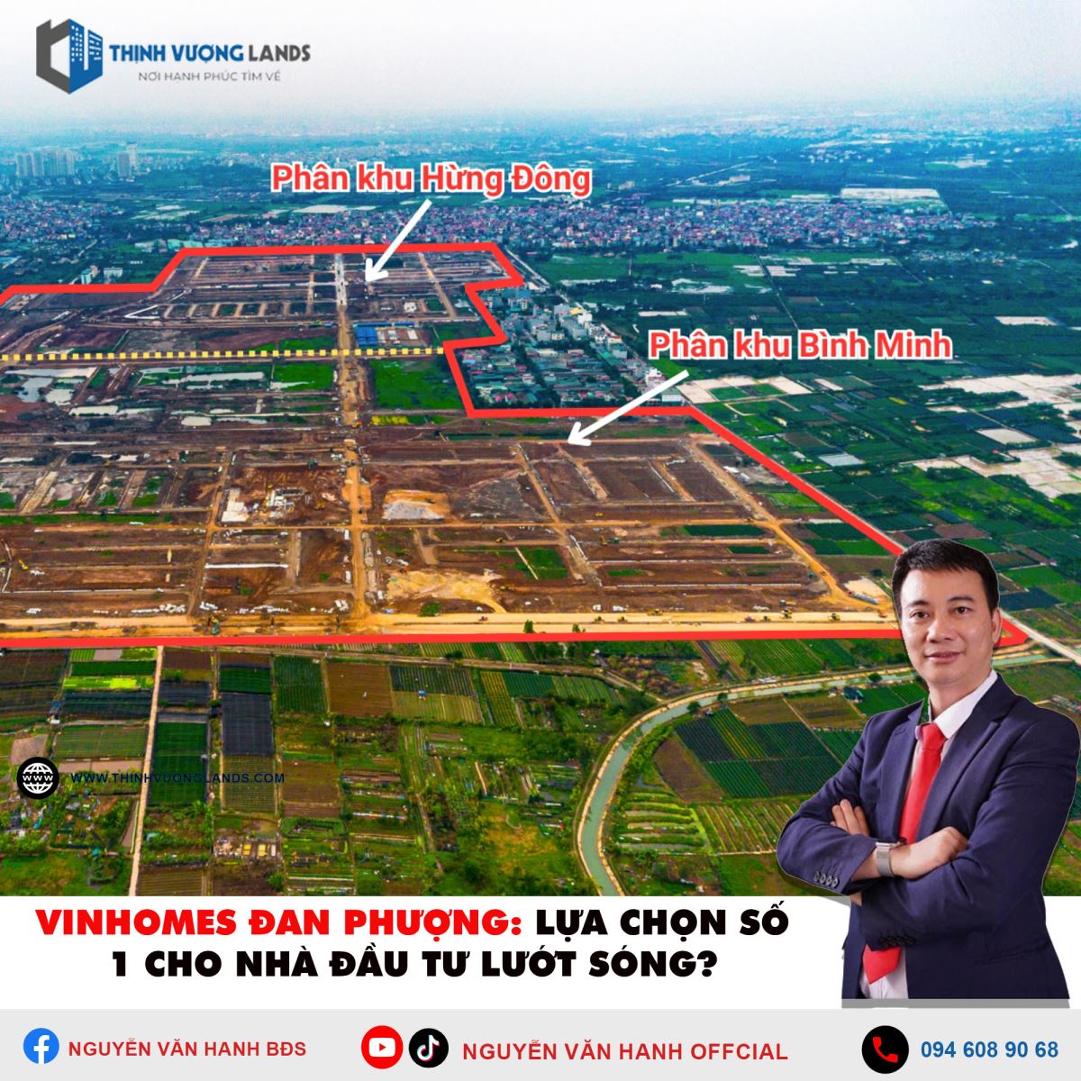 Vinhomes Đan Phượng: Lựa chọn số 1 cho nhà đầu tư lướt sóng?