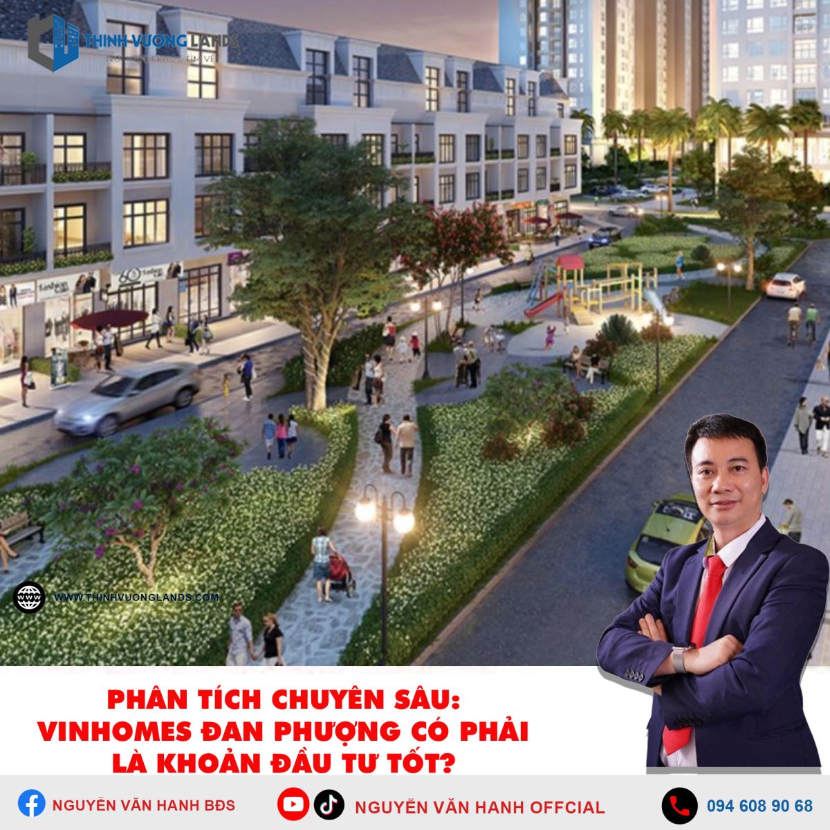 Phân tích chuyên sâu: Vinhomes Đan Phượng có phải là khoản đầu tư tốt?