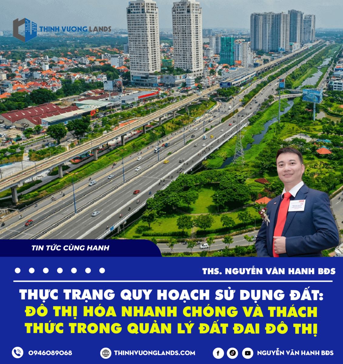 Đô thị hóa nhanh chóng và thách thức trong quản lý đất đai đô thị