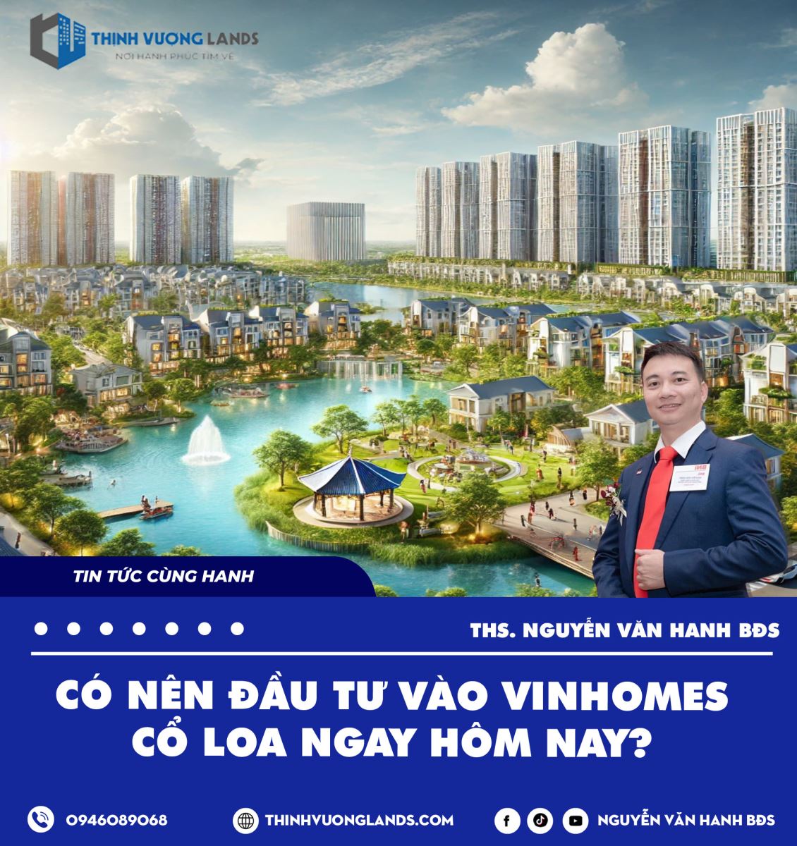 Có nên đầu tư vào Vinhomes Cổ Loa ngay hôm nay?