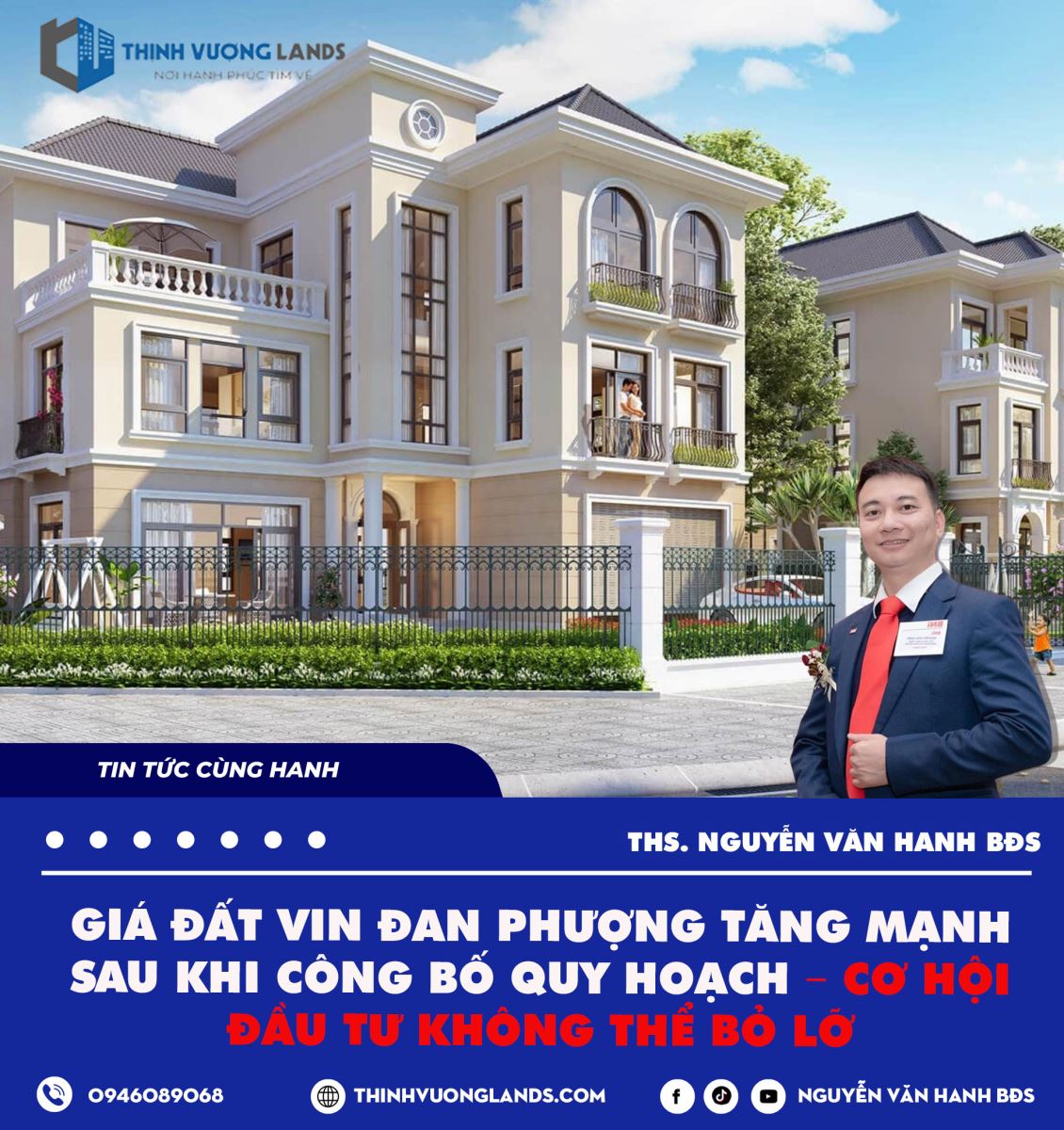 Giá Đất Vin Đan Phượng Tăng Mạnh Sau Khi Công Bố Quy Hoạch – Cơ Hội Đầu Tư Không Thể Bỏ Lỡ