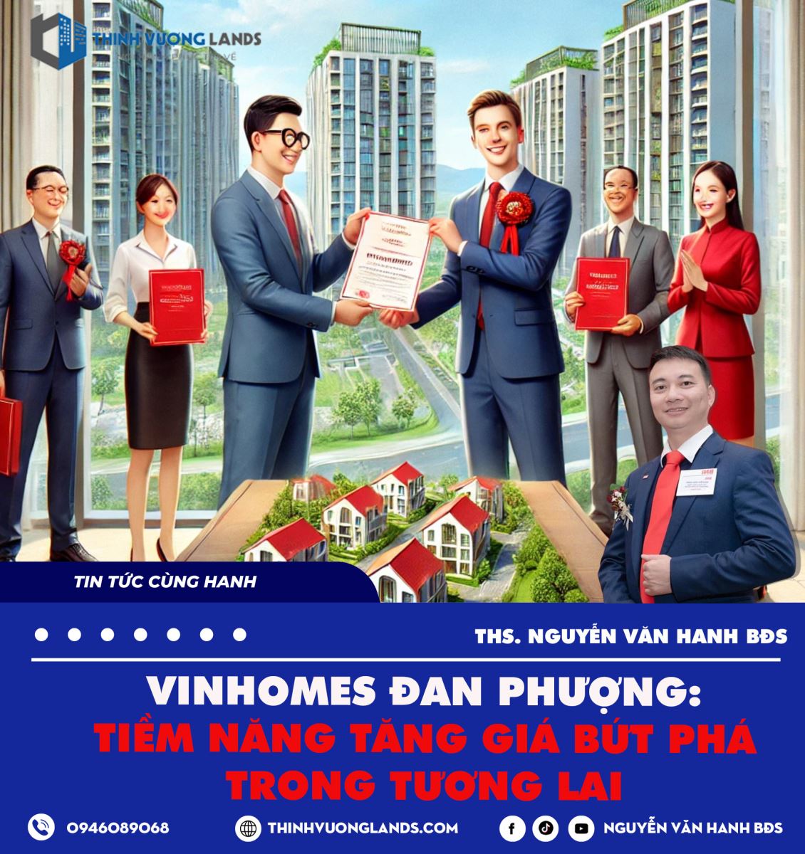 Vinhomes Đan Phượng: Tiềm năng tăng giá bứt phá trong tương lai