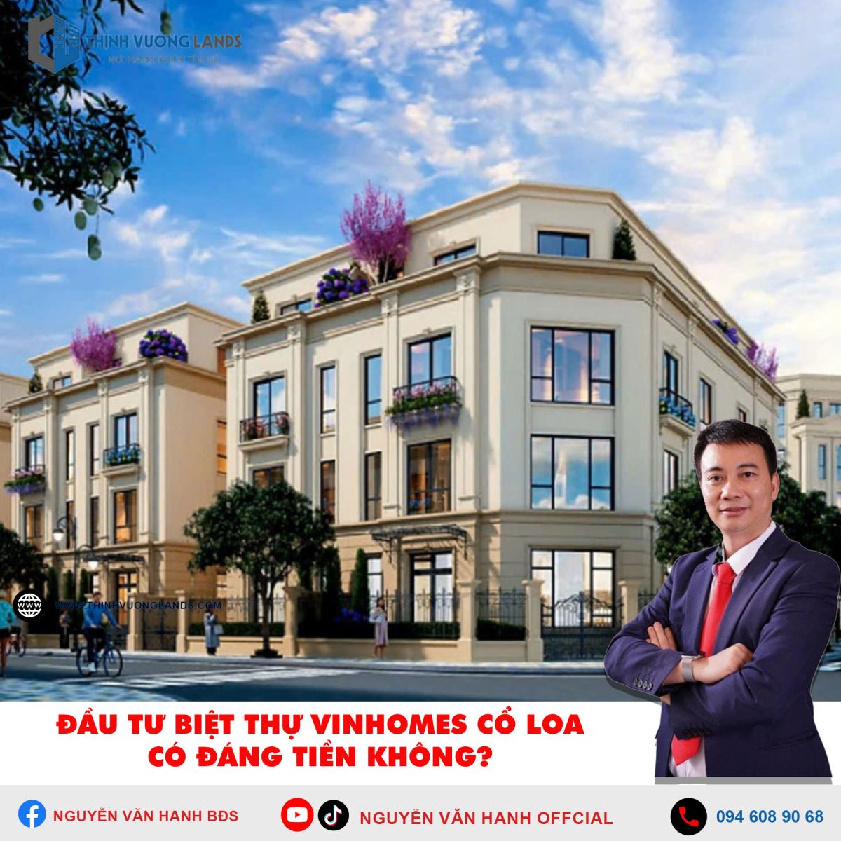 Đầu Tư Biệt Thự Vinhomes Cổ Loa Có Đáng Tiền Không?