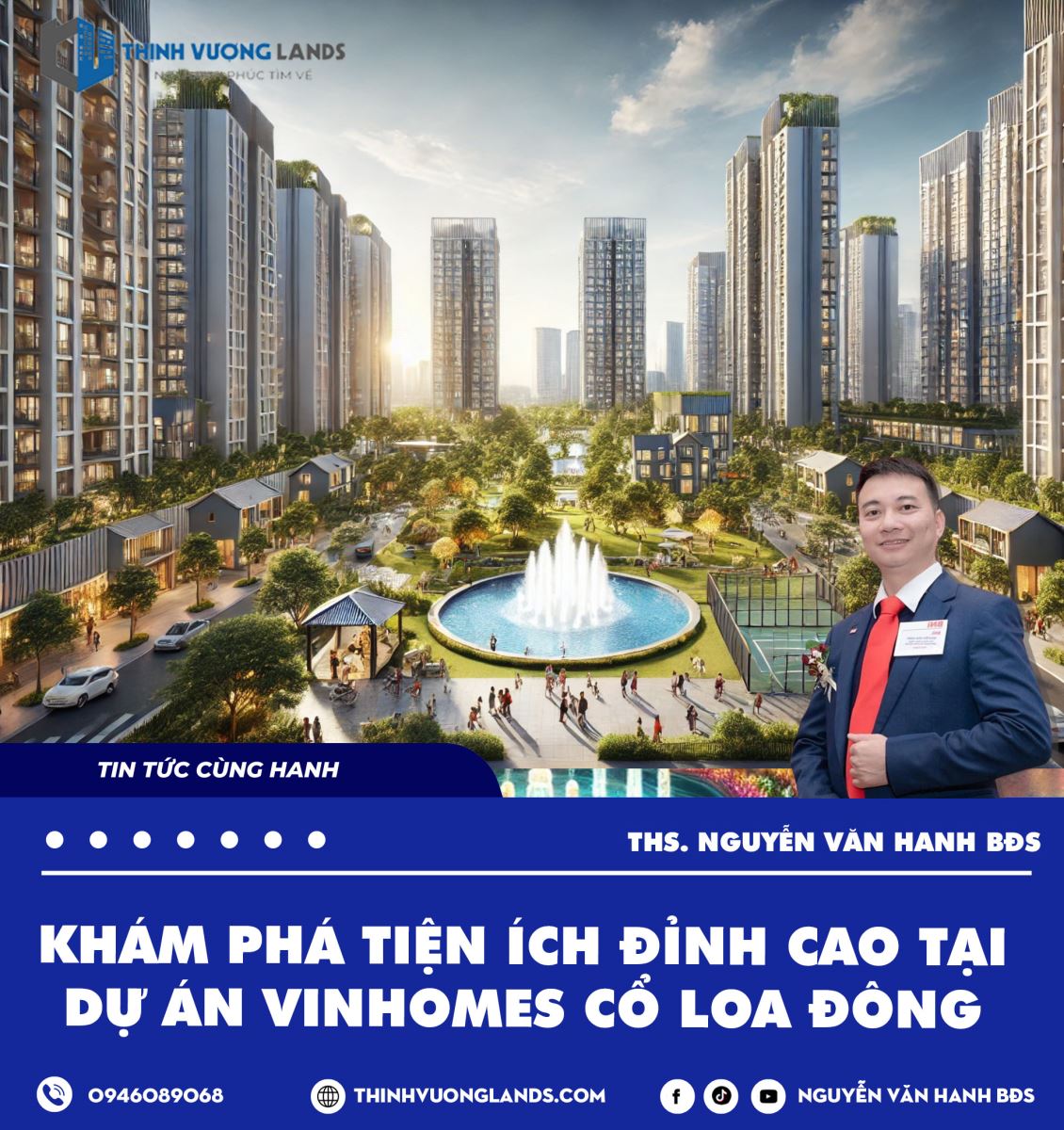  Khám Phá Tiện Ích Đỉnh Cao Tại Dự Án Vinhomes Cổ Loa Đông Anh