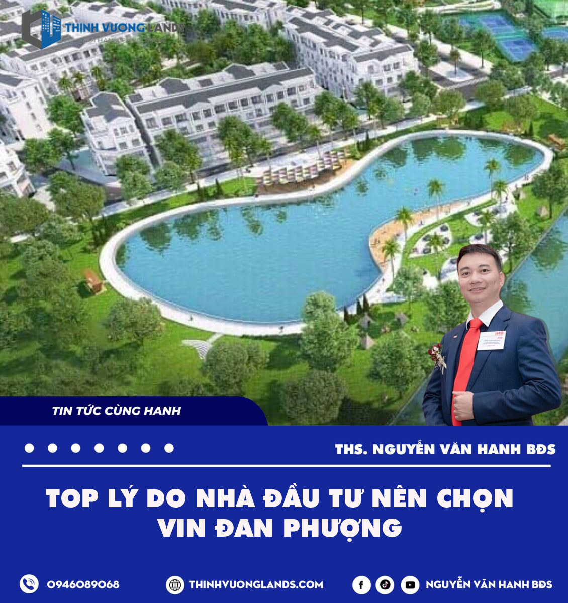 Top Lý Do Nhà Đầu Tư Chọn Vinhomes Đan Phượng Làm Bến Đỗ Tài Chính