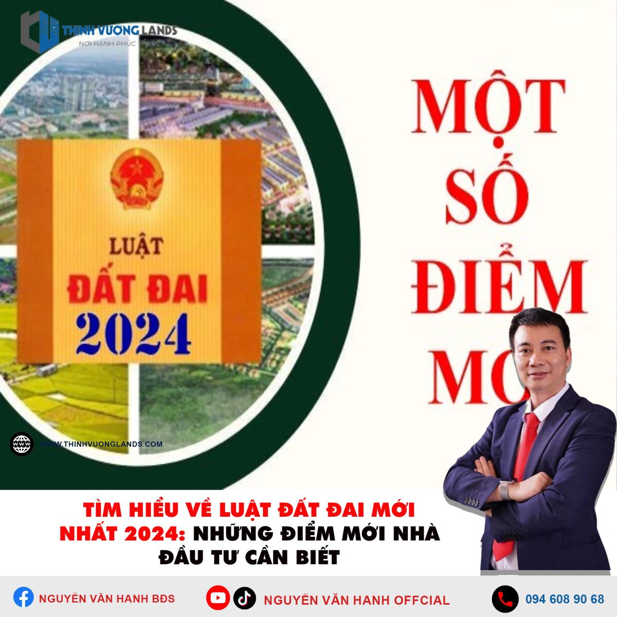 Tìm hiểu về luật đất đai mới nhất 2024: Những điểm mới nhà đầu tư cần biết