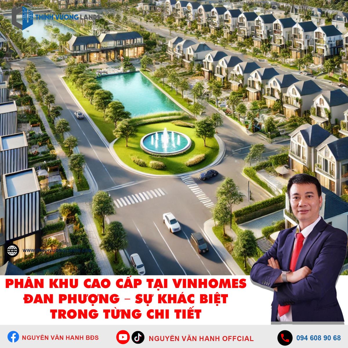 Phân khu cao cấp tại Vinhomes Đan Phượng – Sự khác biệt trong từng chi tiết