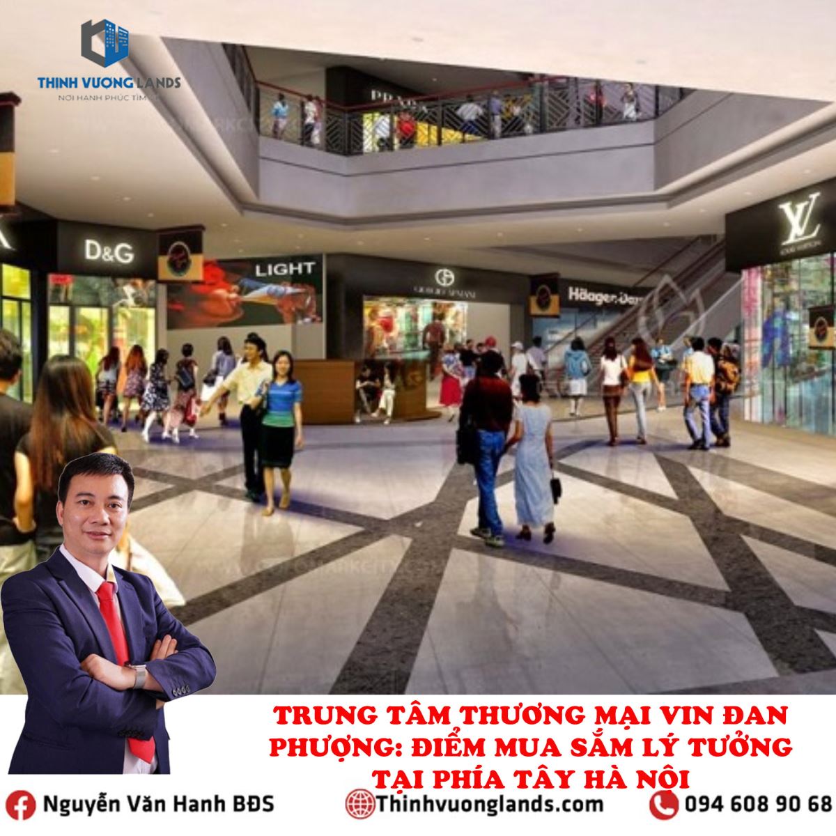 Trung tâm thương mại Vin Đan Phượng: Điểm mua sắm lý tưởng tại phía Tây Hà Nội