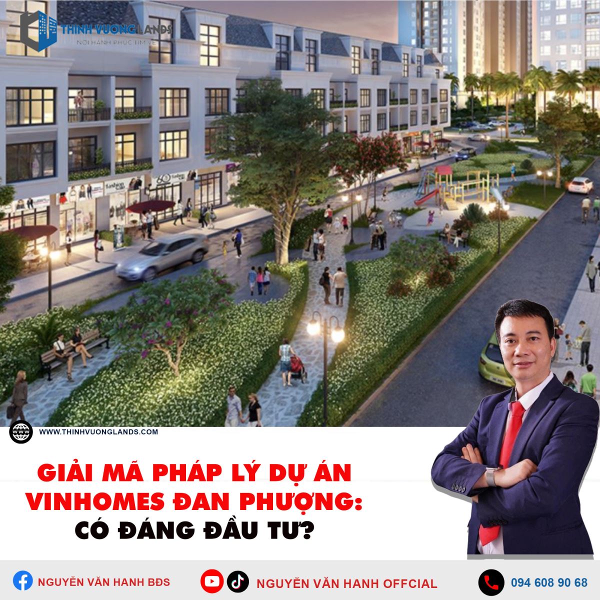 Giải mã pháp lý dự án Vinhomes Đan Phượng: Có đáng đầu tư?