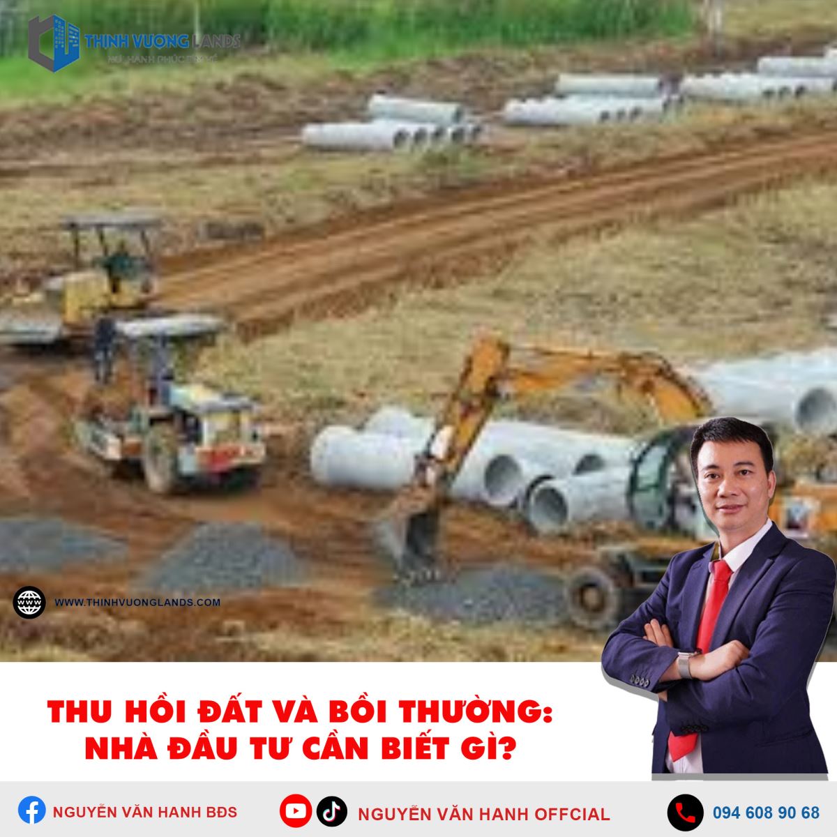 Thu hồi đất và bồi thường: Nhà đầu tư cần biết gì?