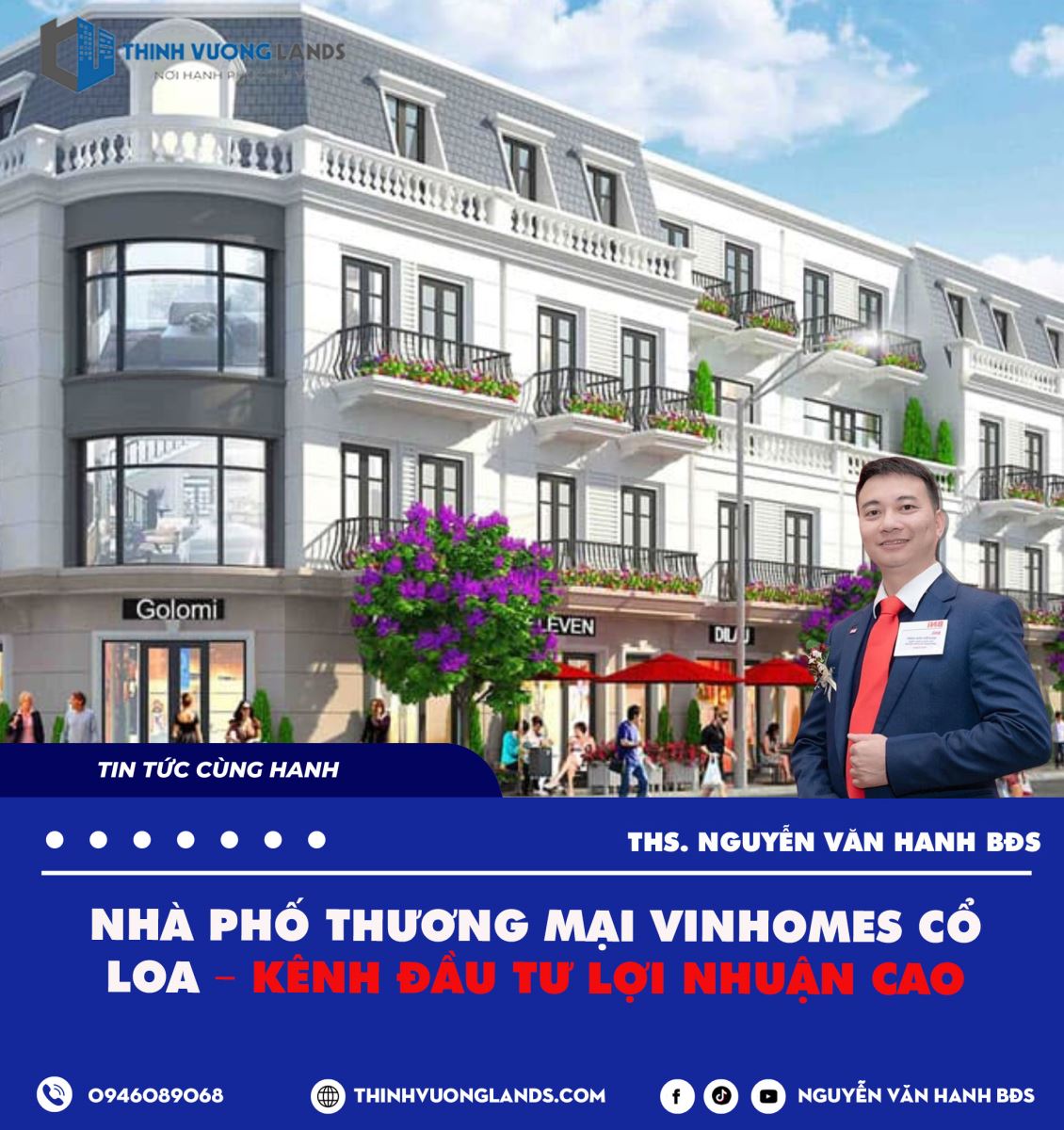 Nhà Phố Thương Mại Vinhomes Cổ Loa – Kênh Đầu Tư Lợi Nhuận Cao