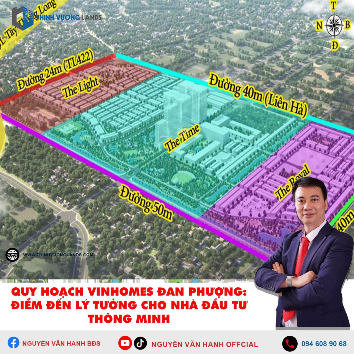 Quy Hoạch Vinhomes Đan Phượng: Điểm Đến Lý Tưởng Cho Nhà Đầu Tư Thông Minh
