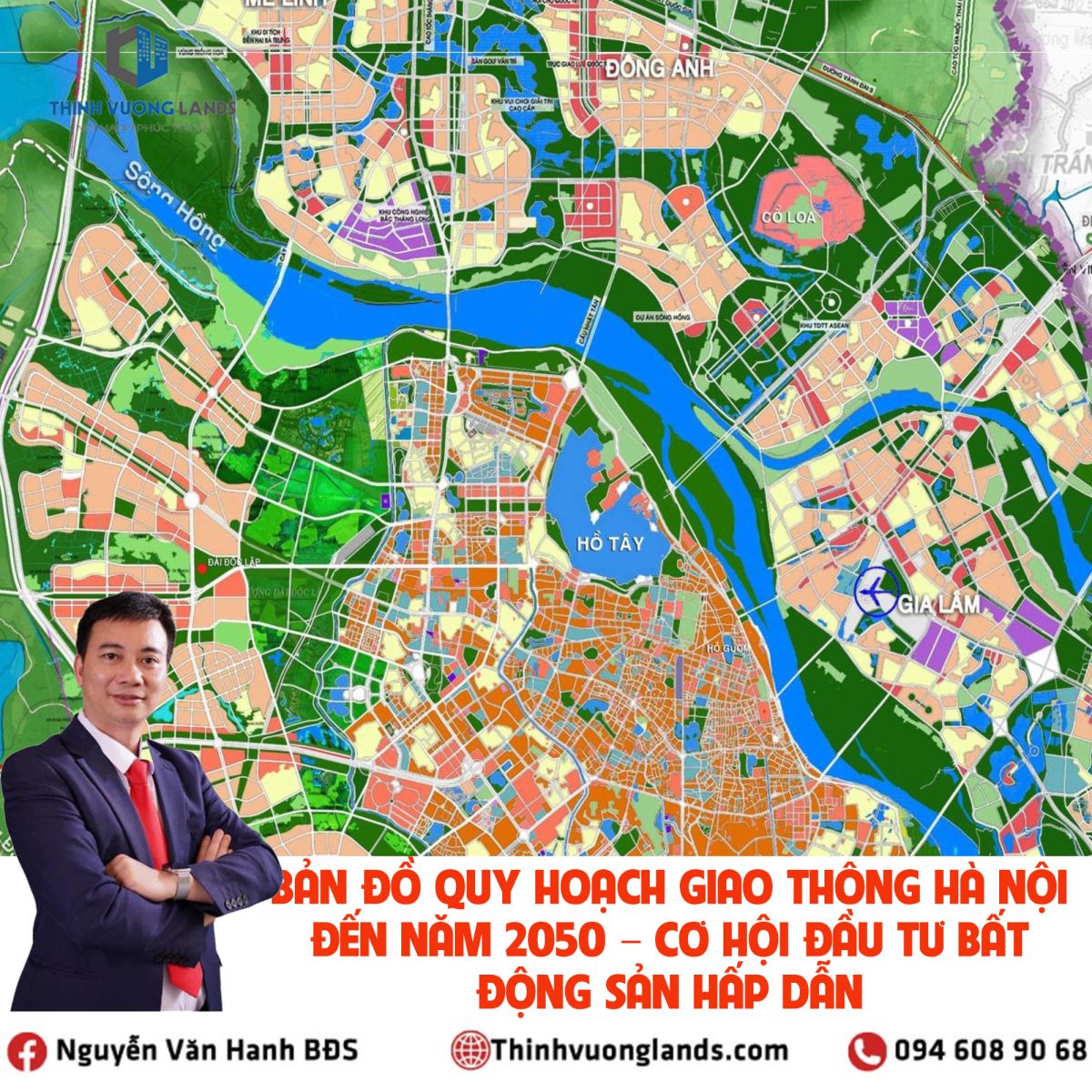 Bản Đồ Quy Hoạch Giao Thông Hà Nội Đến Năm 2050 – Cơ Hội Đầu Tư Bất Động Sản Hấp Dẫn