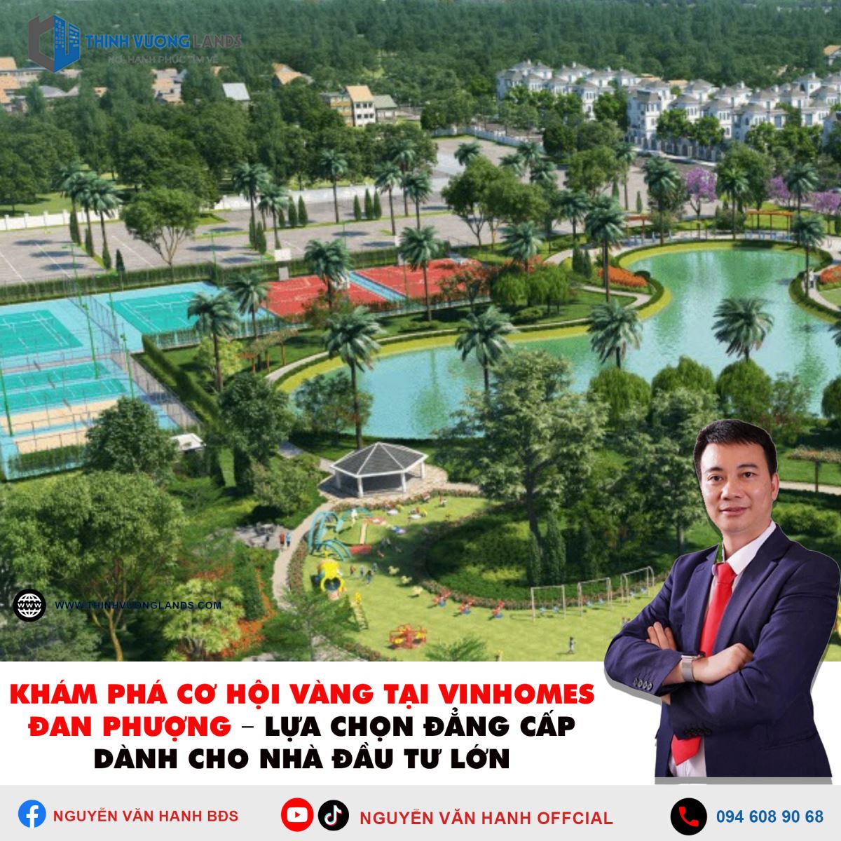 Khám Phá Cơ Hội Vàng Tại Vinhomes Đan Phượng – Lựa Chọn Đẳng Cấp Dành Cho Nhà Đầu Tư Lớn