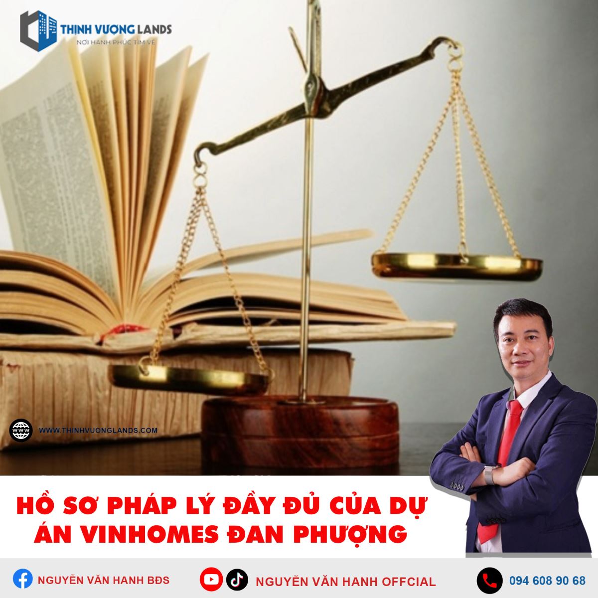 Hồ sơ pháp lý đầy đủ của dự án Vinhomes Đan Phượng