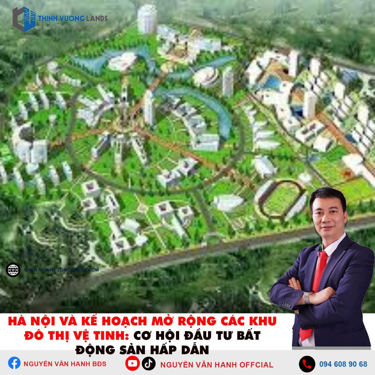 Hà Nội và Kế hoạch Mở rộng Các Khu Đô Thị Vệ Tinh: Cơ Hội Đầu Tư Bất Động Sản Hấp Dẫn