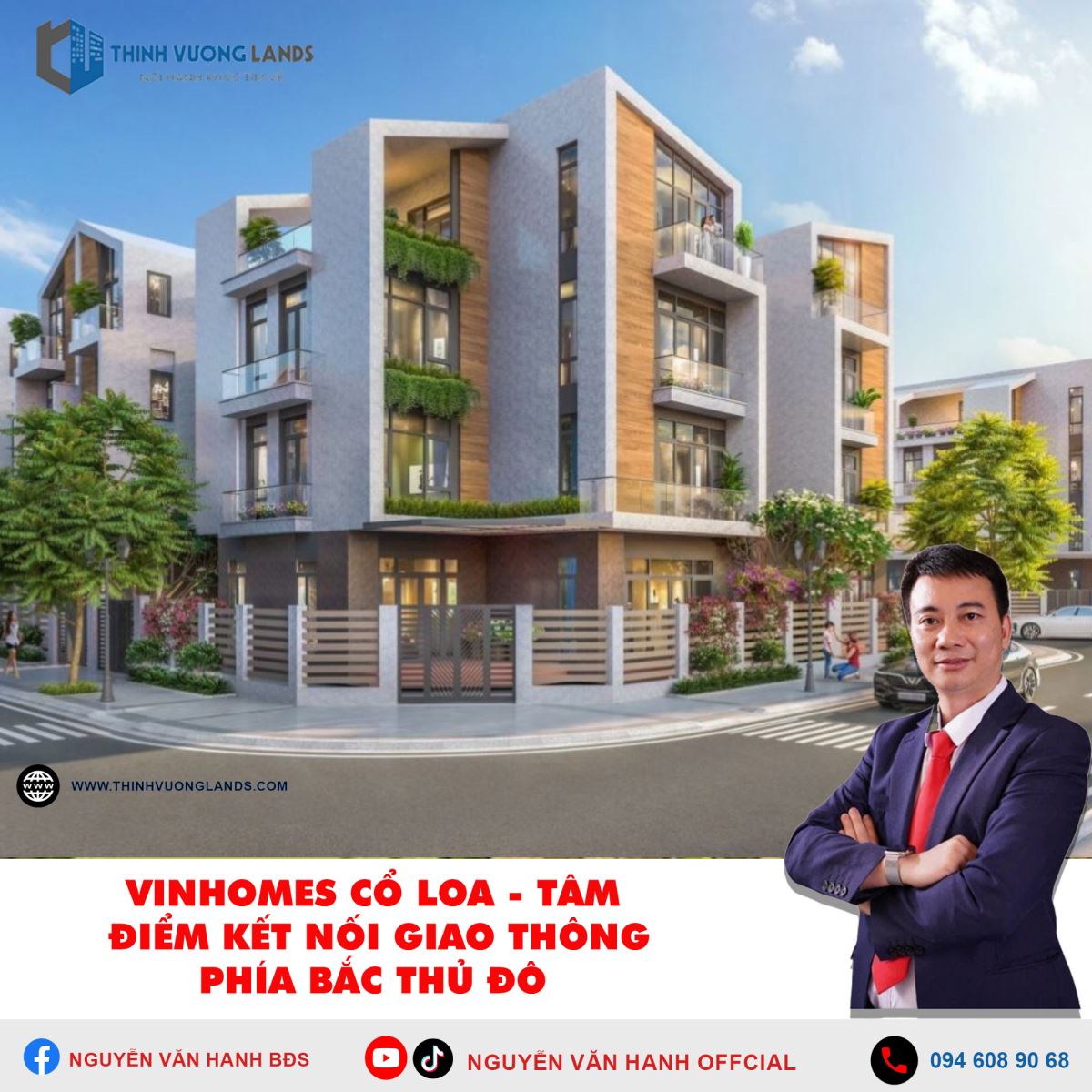 Vinhomes Cổ Loa - Tâm điểm kết nối giao thông phía Bắc thủ đô