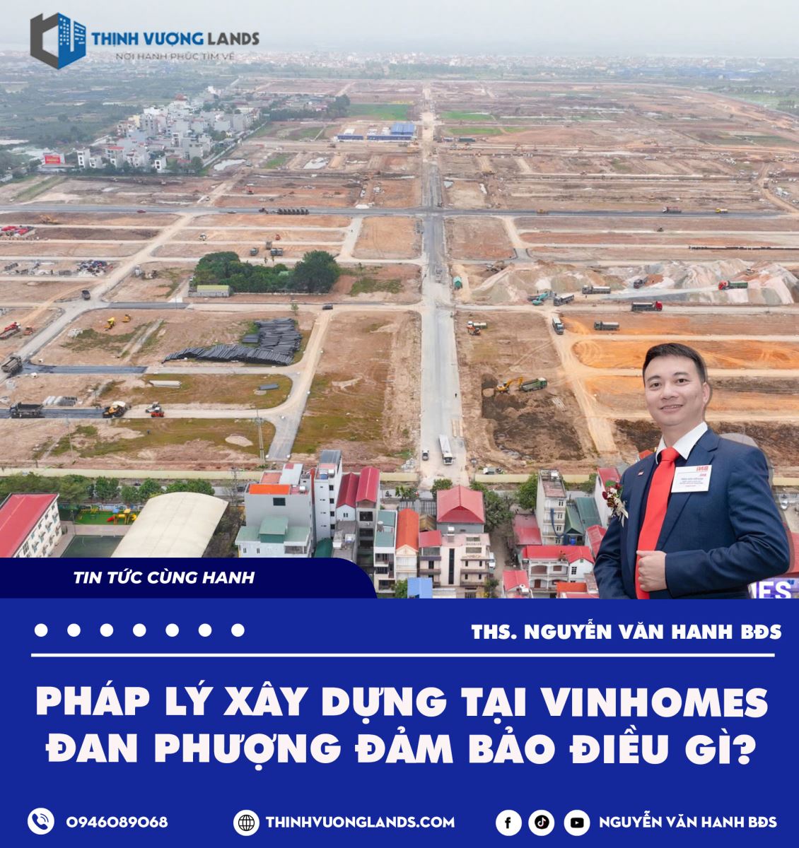 Pháp lý xây dựng tại Vinhomes Đan Phượng đảm bảo điều gì?