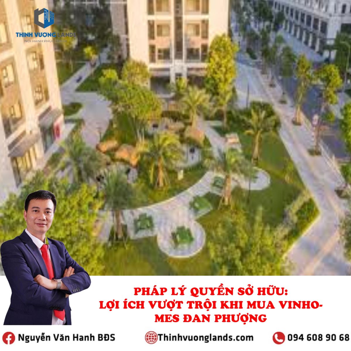 Pháp lý quyền sở hữu: Lợi ích vượt trội khi mua Vinhomes Đan Phượng