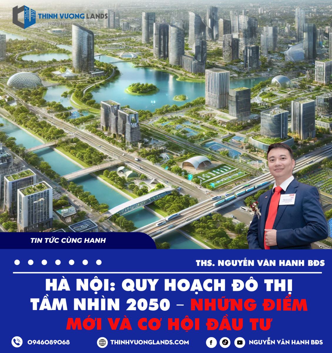 Hà Nội: Quy Hoạch Đô Thị Tầm Nhìn 2050 – Những Điểm Mới và Cơ Hội Đầu Tư