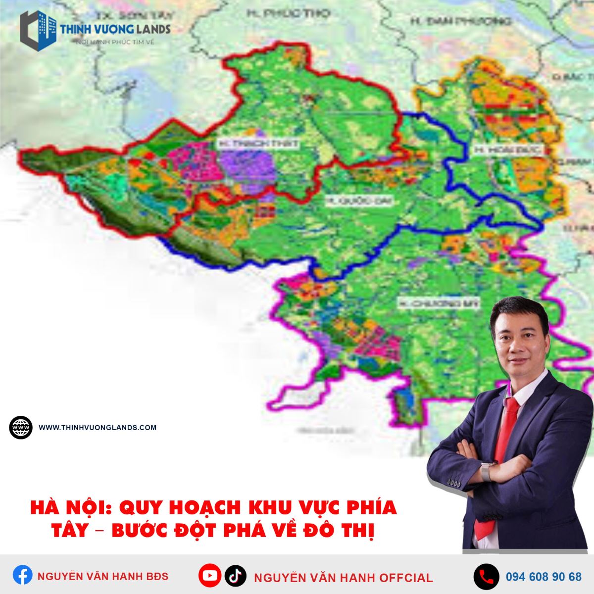 Hà Nội: Quy Hoạch Khu Vực Phía Tây – Bước Đột Phá Về Đô Thị