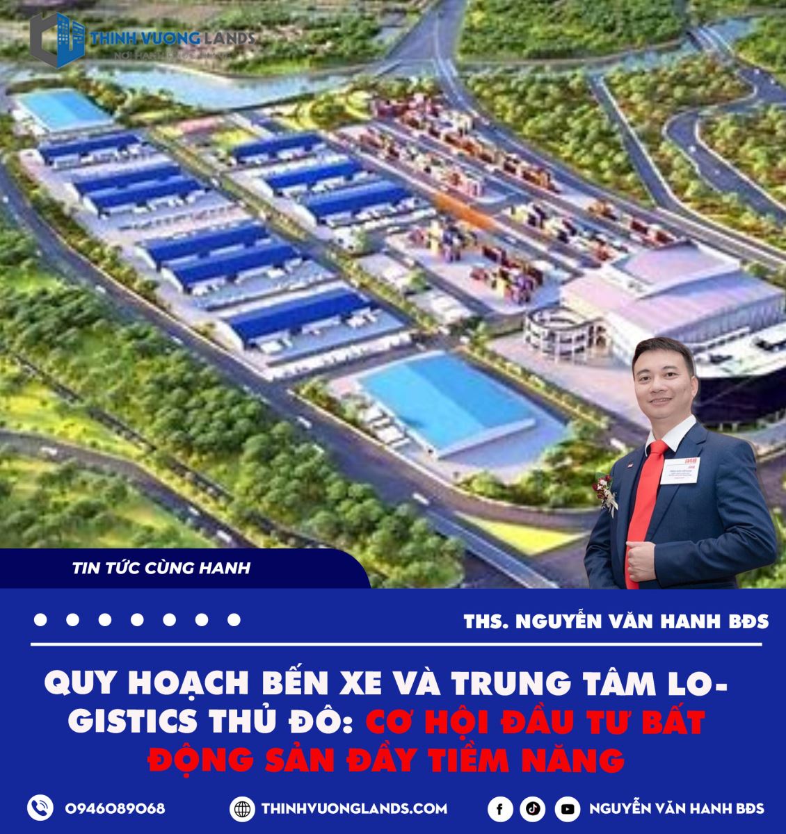 Quy hoạch bến xe và trung tâm logistics Thủ đô: Cơ hội đầu tư bất động sản đầy tiềm năng