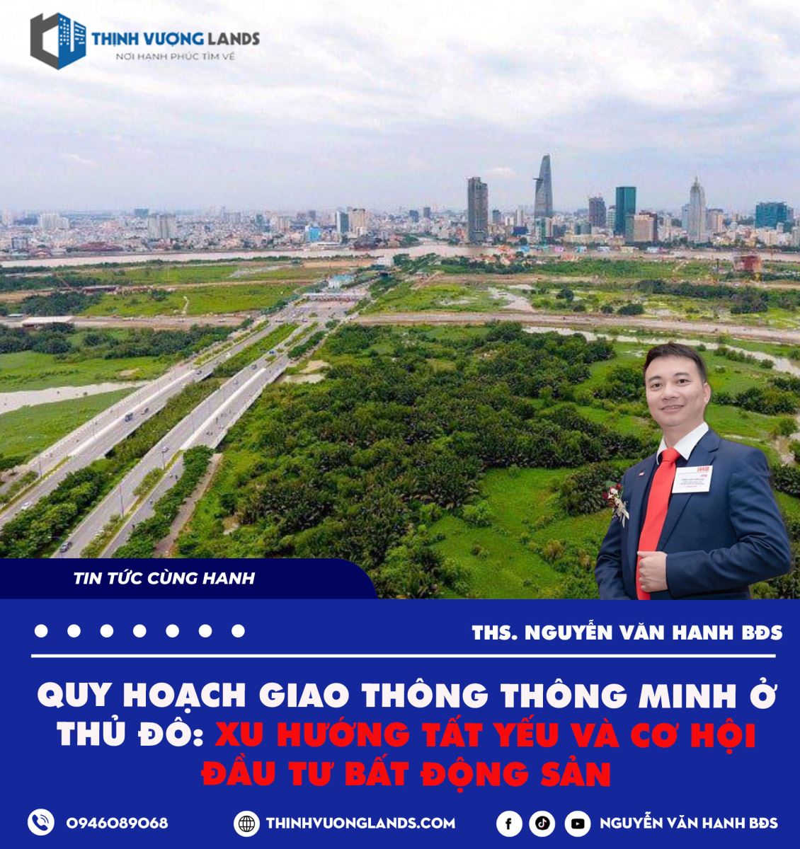 Quy hoạch giao thông thông minh ở Thủ đô: Xu hướng tất yếu và cơ hội đầu tư bất động sản