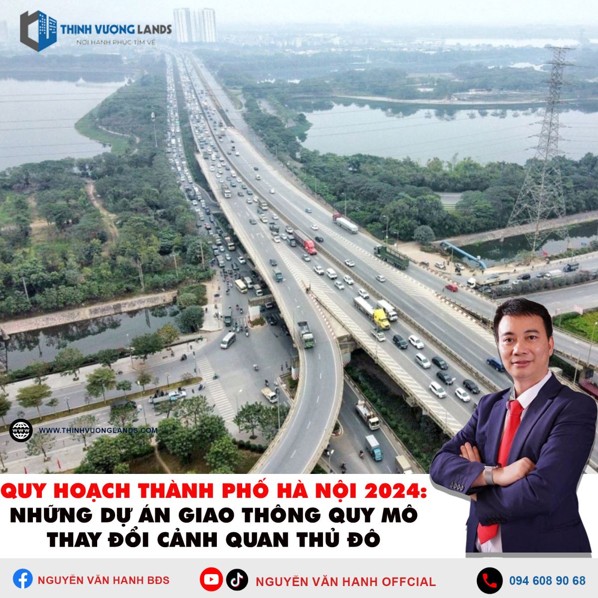 Quy Hoạch Thành Phố Hà Nội 2024: Những Dự Án Giao Thông Quy Mô Thay Đổi Cảnh Quan Thủ Đô